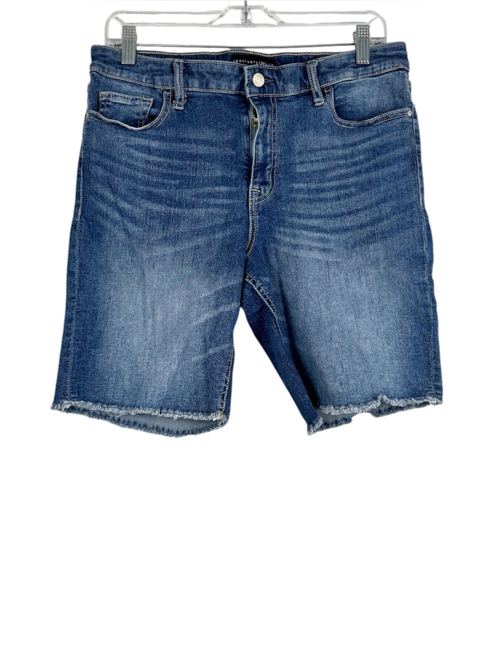 Sanctuary Denim Girlfriend Cutoff Shorts Standard Rise Size 31